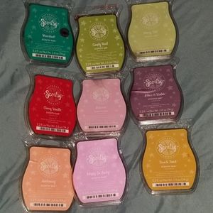 Lot of 9 Scentsy Wax Bars